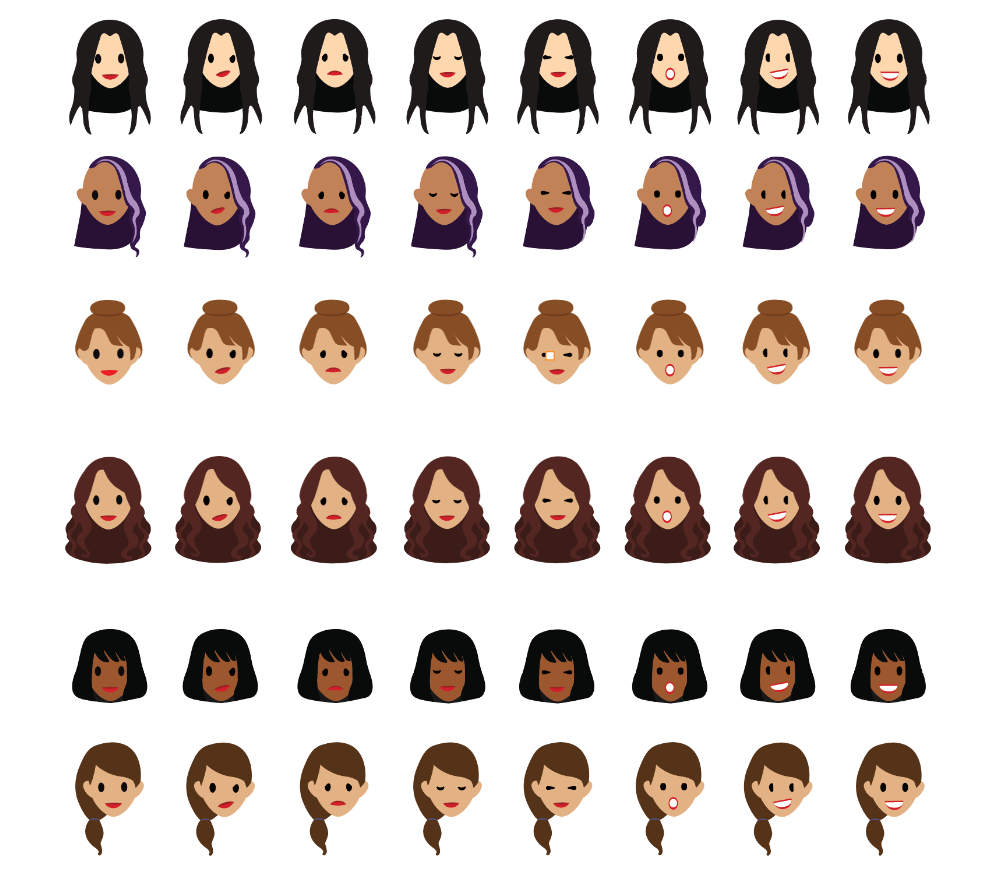 Salesforcelandia hairstyles
